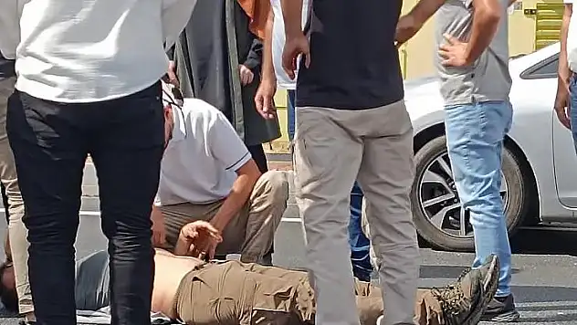 Siirt'te Otomobille Motosiklet Çarpıştı!