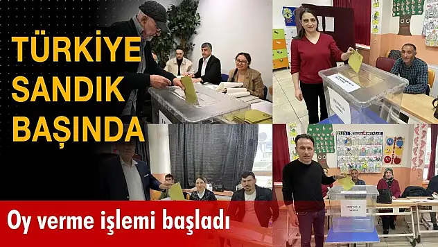 Siirt'te Oy Verme İşlemi Devam Ediyor