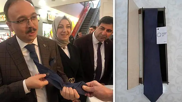 Siirt'te Şal Şepik Kumaşından Kravat Üretildi!