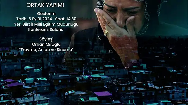 Siirt'te 'Sesler ve Yüzler' Filmi Gösterime Giriyor
