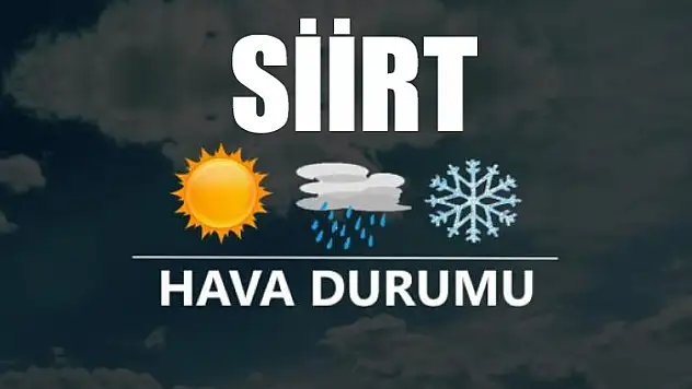Siirt'te Sıcak Hava Dalgası!