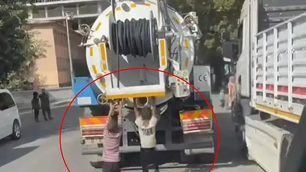 Siirt'te Tehlikeli Vidanjör Yolculuğu!