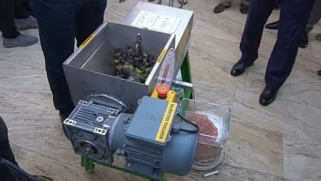 Siirt'te Üzüm Sıkma Makinesi Dağıtılacak