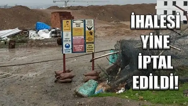 Siirt'te Yarım Kalan Cezaevi İnşaatı Projesi Yeni İhalesi Yine İptal Edildi