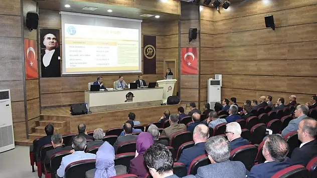 Siirt'te Yılın Son İl Koordinasyon Kurulu Toplantısı Yapıldı