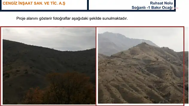 SİİRT'TEKİ MADEN OCAKLARINA  'ÇED GEREKLİ DEĞİL' KARARI!!!