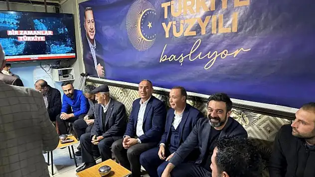 ŞIRNAK MİLLETVEKİLİ RİZGİN BİRLİK, SİİRT'TE SEÇİM LOKALİNİ ZİYARET ETTİ