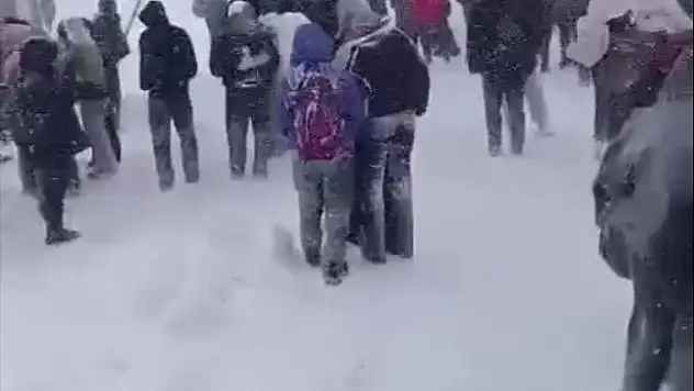 Şırnak okullar bölgesinde öğrenciler mahsur kaldı