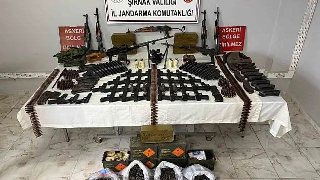 Şırnak'ta Evden Cephanelik Çıktı: 34,8 Milyonluk Kaçak Ürün Ele Geçirildi