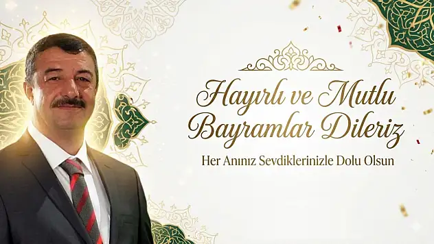 Şirvan Belediye Başkanı Necat Cellek'ten Ramazan Bayramı mesajı