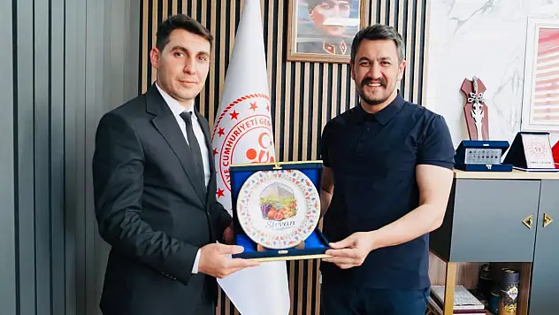 Şirvan Gençlik ve Spor İlçe Müdürü Baran Bayar'dan Siirt İl Müdürü İsmail Çalgan'a Ziyaret