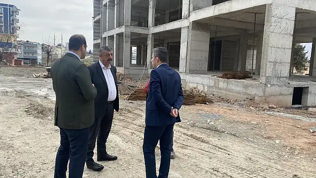 ŞİRVAN İLÇE HÜKÜMET KONAĞI İNŞAATI HIZLA İLERLİYOR