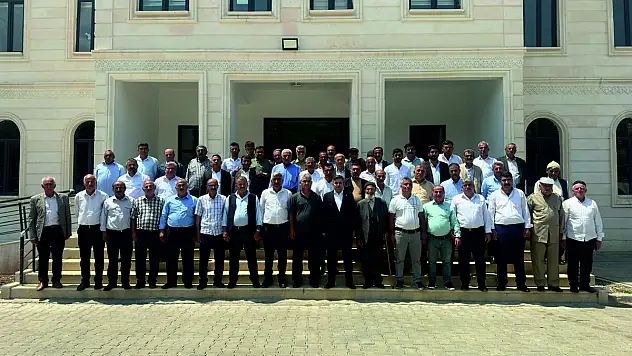 Şirvan Kaymakamı, Muhtarlarla Vedalaştı