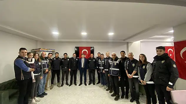 ŞİRVAN'DA BAŞARILI POLİSLER ÖDÜLLENDİRİLDİ