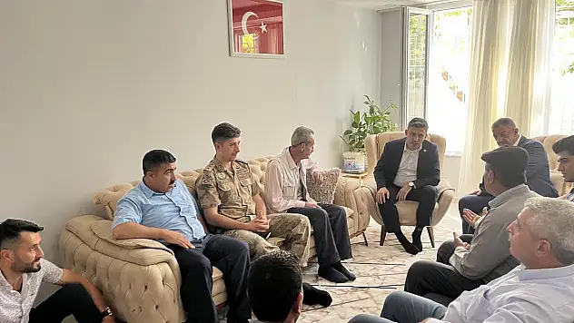 Şirvan'da, Jandarma'dan Şehit ve Gazi Ailelerine Bayram Ziyareti