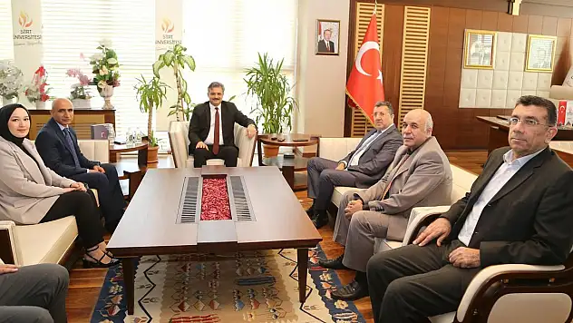 Sosyal Güvenlik Kurumundan Siirt Üniversitesini Ziyaret