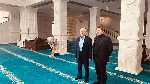 STSO Başkanı Güven Kuzu'dan İş İnsanı Beşir İlçin'e Cami ve İş Yeri Ziyareti