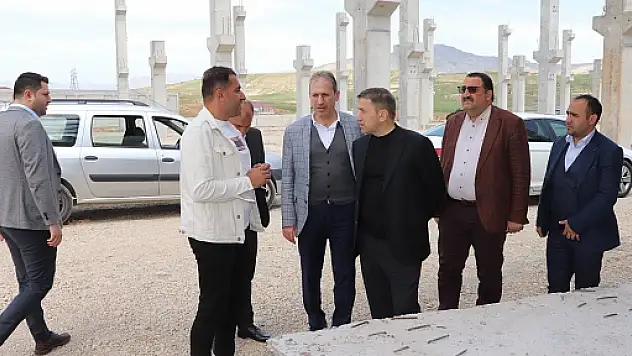 STSO Başkanı Güven Kuzu, OSB Yatırımlarını İnceledi