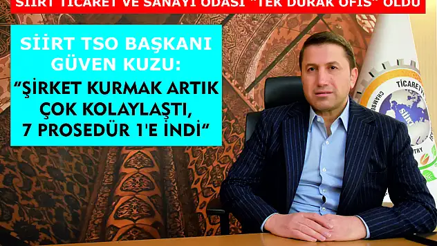 STSO Başkanı Güven Kuzu 'Şirket Kurmak Kolaylaştı, 7 Prosedür 1'e İndirildi'
