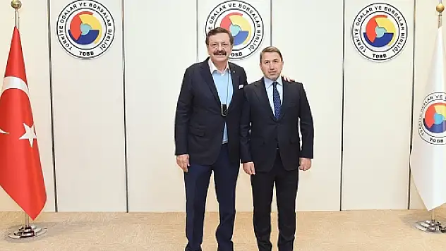 STSO Başkanı Kuzu, TOBB Başkanı Hisarcıklıoğlu'nu Ziyaret Etti