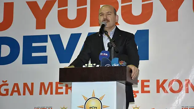 Süleyman Soylu Kahraman Ordumuza Başarılar Diliyoruz