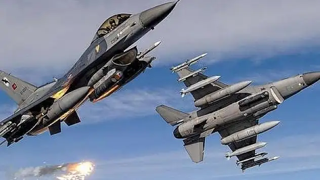 Suriye'nin Kuzeyine Gerçekleştirilen  Hava Harekatında 30 Hedef Vuruldu