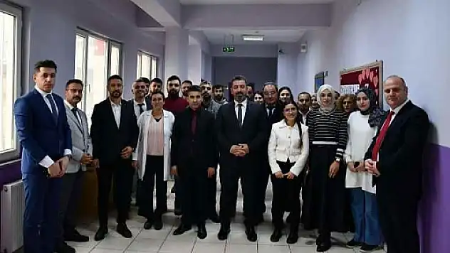 Temel Eğitim Genel Müdürü Ebubekir Sıddık Savaşçı, Siirt'teydi