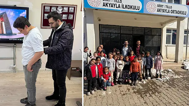 Tillo'da Öğrencilere Skolyoz Taraması: Erken Teşhis İçin Sağlık Ekipleri Sahada