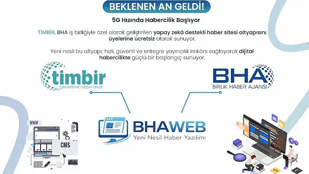 TİMBİR Üyelerine Ücretsiz Haber Sitesi Desteği: BHAweb ile Dijital Yayıncılıkta Yeni Dönem