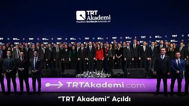 'TRT Akademi' Açıldı