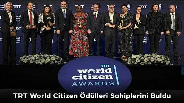 'TRT World Citizen Ödülleri' Sahiplerini Buldu