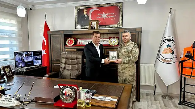 TUĞGENERAL BÜYÜK, ATABAĞI BELDESİNİ ZİYARET ETTİ