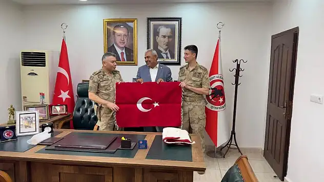 Tuğgeneral Büyük'ten Veda Ziyareti