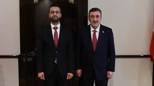 TÜGVA Siirt İl Başkanı Abdullah Tetik'ten Cumhurbaşkanı Yardımcısı Cevdet Yılmaz'a Ziyaret