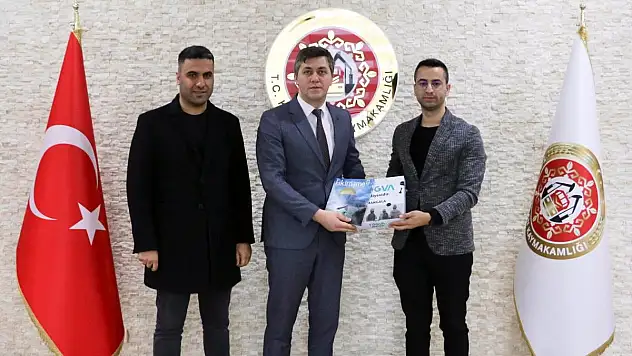 TÜGVA'dan Kaymakam Serin'e Ziyaret