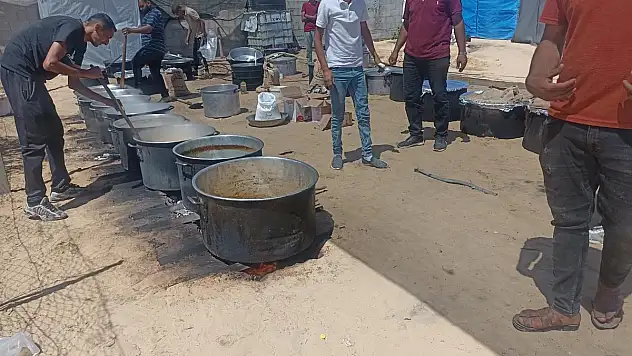 Türk Kızılay Gazze'de 10 Bin Kişi Kapasiteli Aşeviyle Yeniden Hizmet Vermeye Başladı