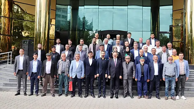 Türkiye Gaziler ve Şehit Aileleri Vakfından Vali Kızılkaya'ya Ziyaret