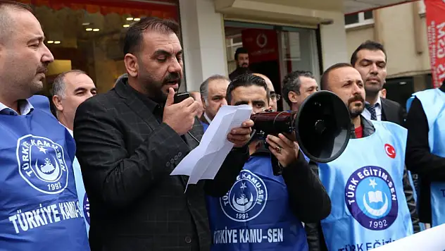 Türkiye Kamu Sen Siirt İl Temsilciliğinden Basın Açıklaması