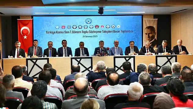 Türkiye KAMU-SEN Toplu Sözleşme Taleplerimizi Açıkladık, 2024 Yılı İçin % 100,2, 2025 Yılı İçin %58,4 Zam İstiyoruz