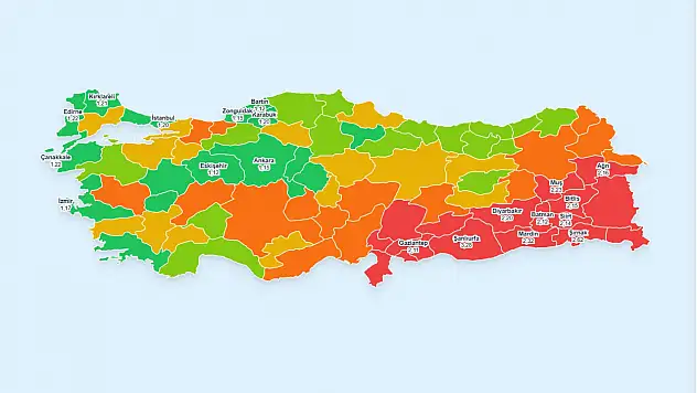 Türkiye'nin Aralık Ayı Doğurganlık Haritası Açıklandı: Siirt İlk 10'da Yer Aldı