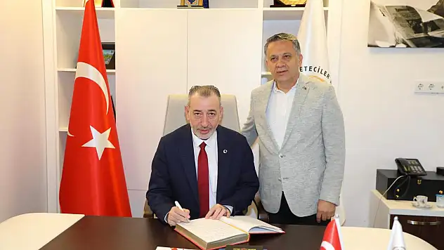 Türkmen Bakan Maruf ve Heyetinin KGK Ziyareti