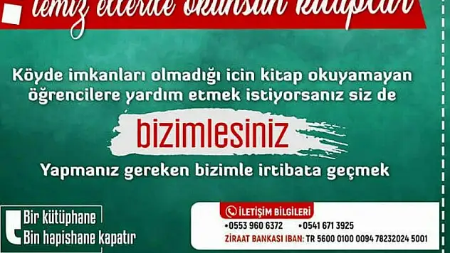 SİİRT ÜNİVERSİTESİ GENÇ BEYİNLER TOPLULUĞUNDAN KÖY OKULLARINA YARDIM