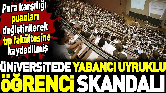 Üniversitede Para Karşılığı Kayıt!..