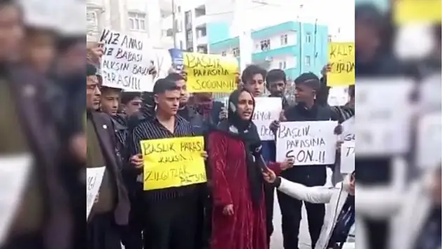 Urfa'da gençlerden başlık parasına tepki: Evliliğin önündeki engel kaldırılsın