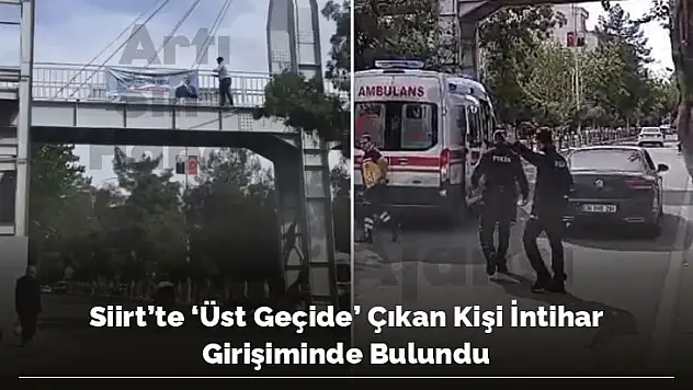 Üst Geçitte İntihar Girişimi