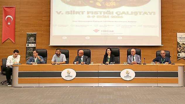 V. Siirt Fıstığı Çalıştayı Siirt Üniversitesinde Düzenlendi: Üretimden Pazarlamaya Sorunlar Ele Alındı