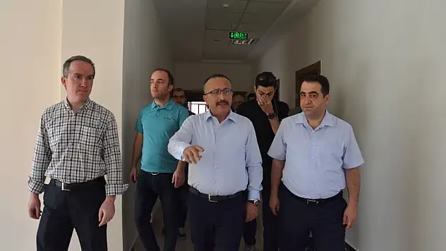 Vali Ali Fuat Atik, Kurumları Denetledi