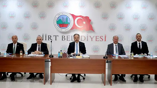 Vali Dr. Kemal Kızılkaya Başkanlığında Belediye Çalışmaları Masaya Yatırıldı