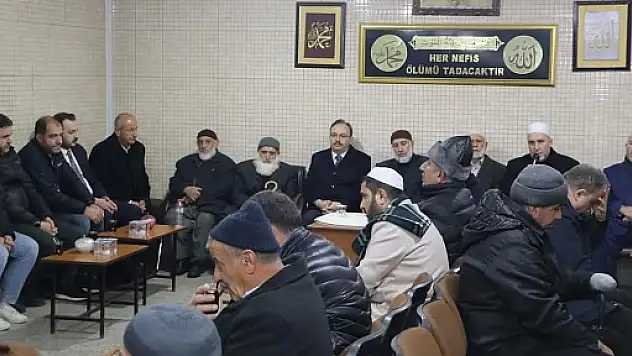 Vali Dr.Kemal Kızılkaya'dan Taziye Ziyareti