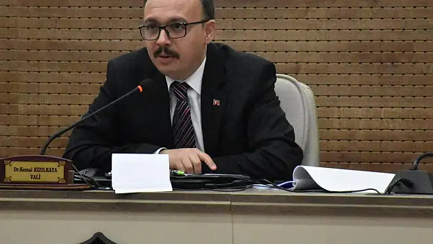 Vali Dr. Kızılkaya'dan Şehitleri Anma Mesajı